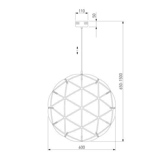 434/1 / подвесной светильник