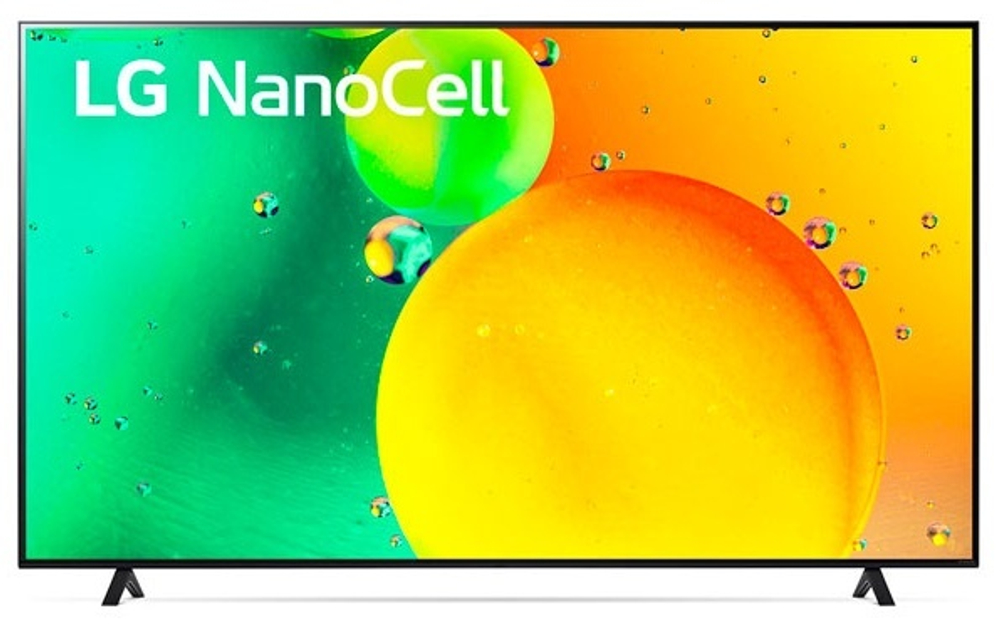 Телевизор LG 75NANO756QA 191 см черный