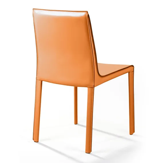 Стул Barrie оранжевая кожа