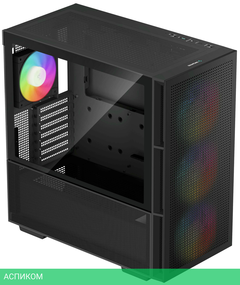 Корпус DeepCool CH560 ATX без БП черный (R-CH560-BKAPE4-G-1)