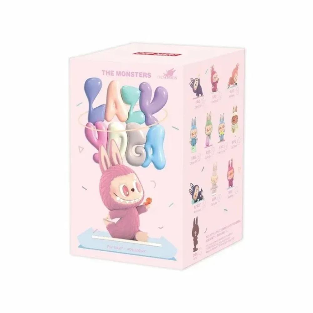 Игрушка Лабубу фигурка Lazy Yoga
