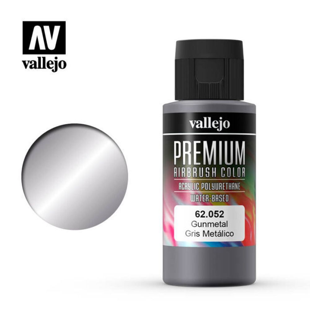 Premium color 60ml. 052-gunmetal Premium color 60ml. 052-gunmetal
