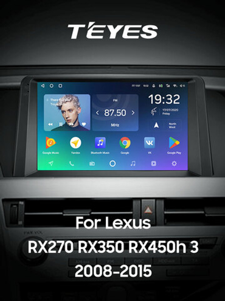 Teyes SPRO Plus 9" для Lexus RX 270 RX 350 2008-2015
