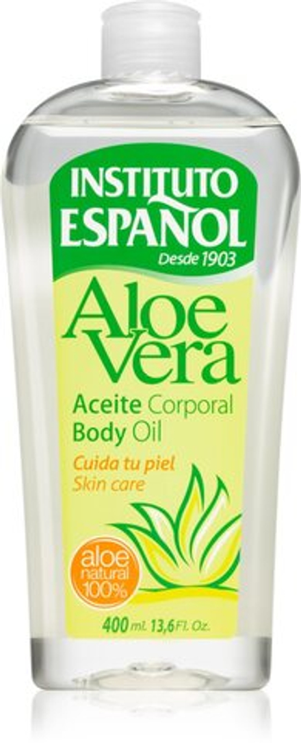 Instituto Español Aloe Vera - увлажняющее масло для тела /   400  ml  / GTIN 8411047143193
