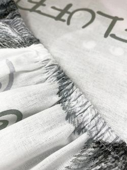 Простынь на резинке Сказка "Флиппи" 90х200 см, поплин