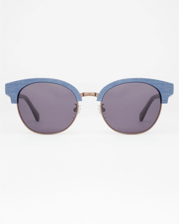 Очки солнцезащитные Catwalk 5 Blue wood / Dark grey - фото 3