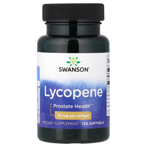 Swanson Vitamins, ликопин, 10 мг, 120 капсул