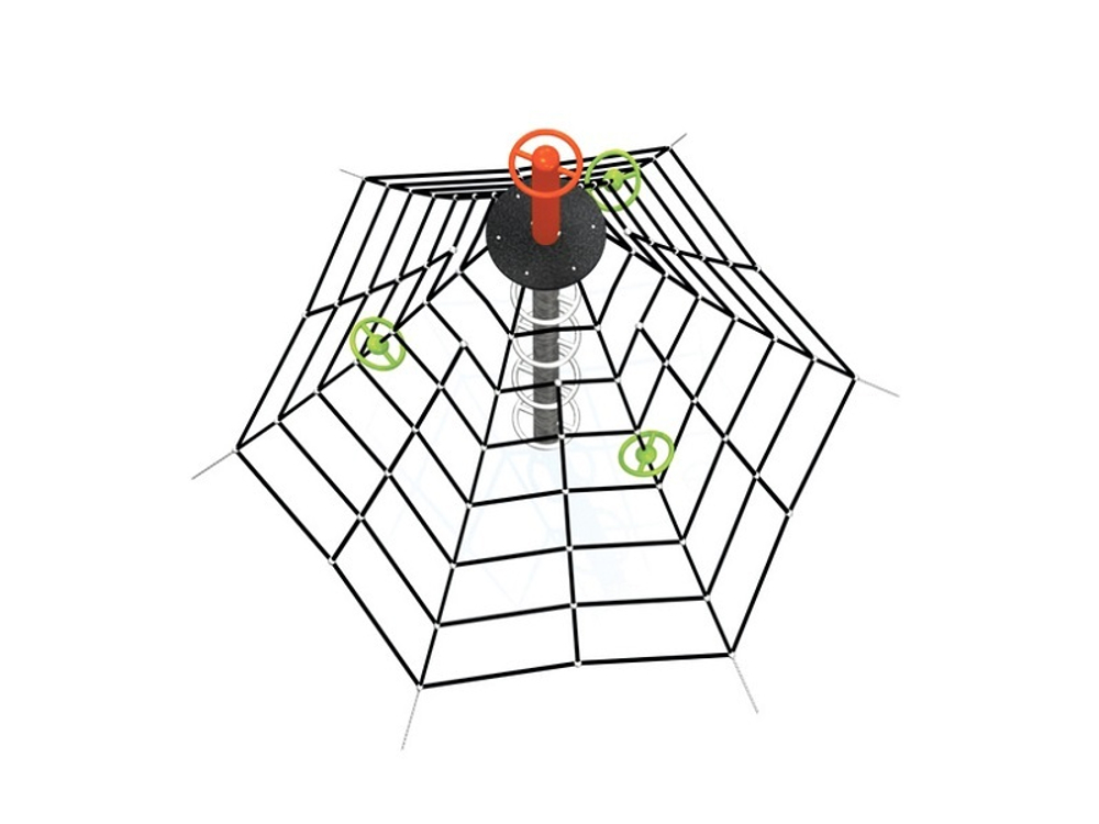 Lucanus пирамида из сетки для лазания