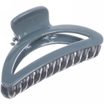 Заколка-краб для волос на блистере «Magic Gloss», трапеция, микс 6 цветов, 6,5см