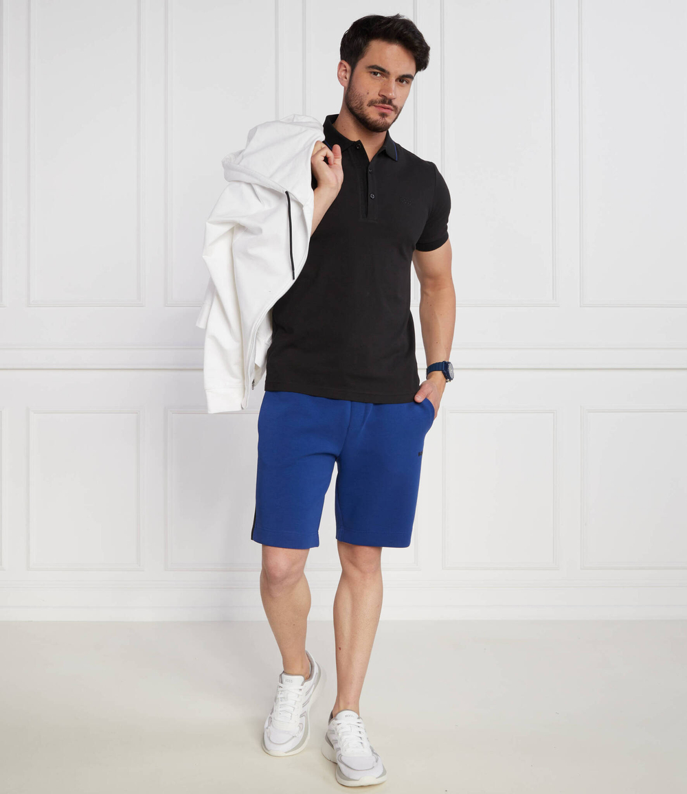 Поло Paule 4 BOSS GREEN - черный(50469391)