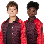 Баскетбольная детская куртка Nike Culture of Basketball Jacket Burgundy