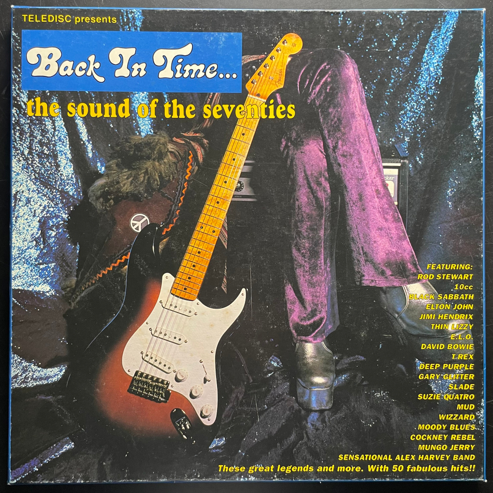 Сборник Back In Time... The Sound Of The Seventies 4LP (Англия 1990г.)