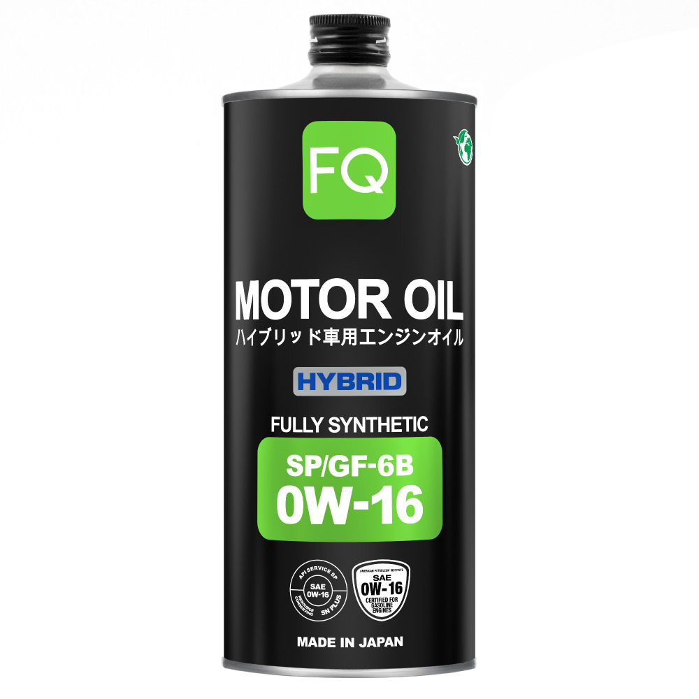 Масло моторное FQ FULLY SYNTHETIC  SP/GF-6B   0W-16   1л