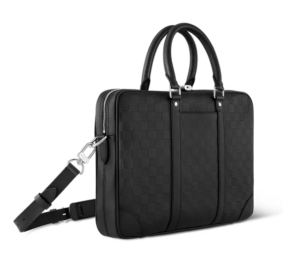 Портфель Louis Vuitton Voyage PM кожа Damier Infini