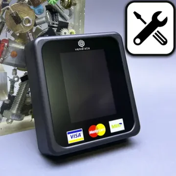 Терминал Vendista Pulse 2.5 для бесконтактной оплаты картой, с установкой
