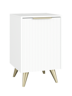 Тумба DIWO Краснодар 45x71x43 см, белая, ручка золото