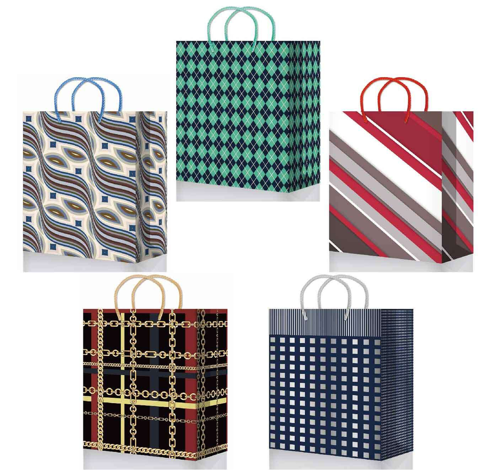 МегаМаг Пакет 204 М25, подарочный, ламинированный, 180*227*100