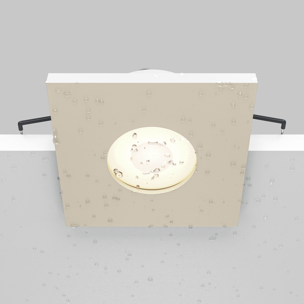 Встраиваемый светильник Technical DL083-01-GU10-SQ-W