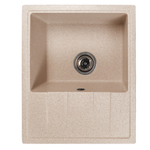 Мойка ML-GMS103 СТАНДАРТ с крылом, бежевый (328),  570*460*190мм