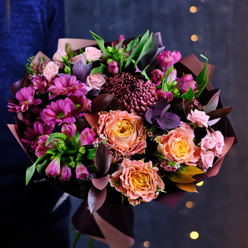 Купить Букет #294 с пионовидными розами