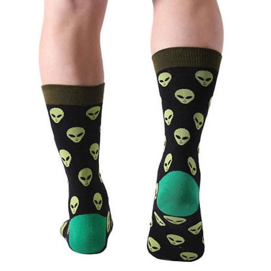 Носки "Они среди нас" р-р 39-46(черный, хаки)