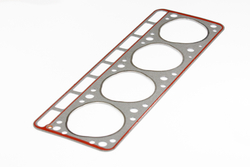 Прокладка ГБЦ ЗМЗ-402 а/м ГАЗ круглые отверстия (d=92) с герм. 710 (ФРИТЕКС)