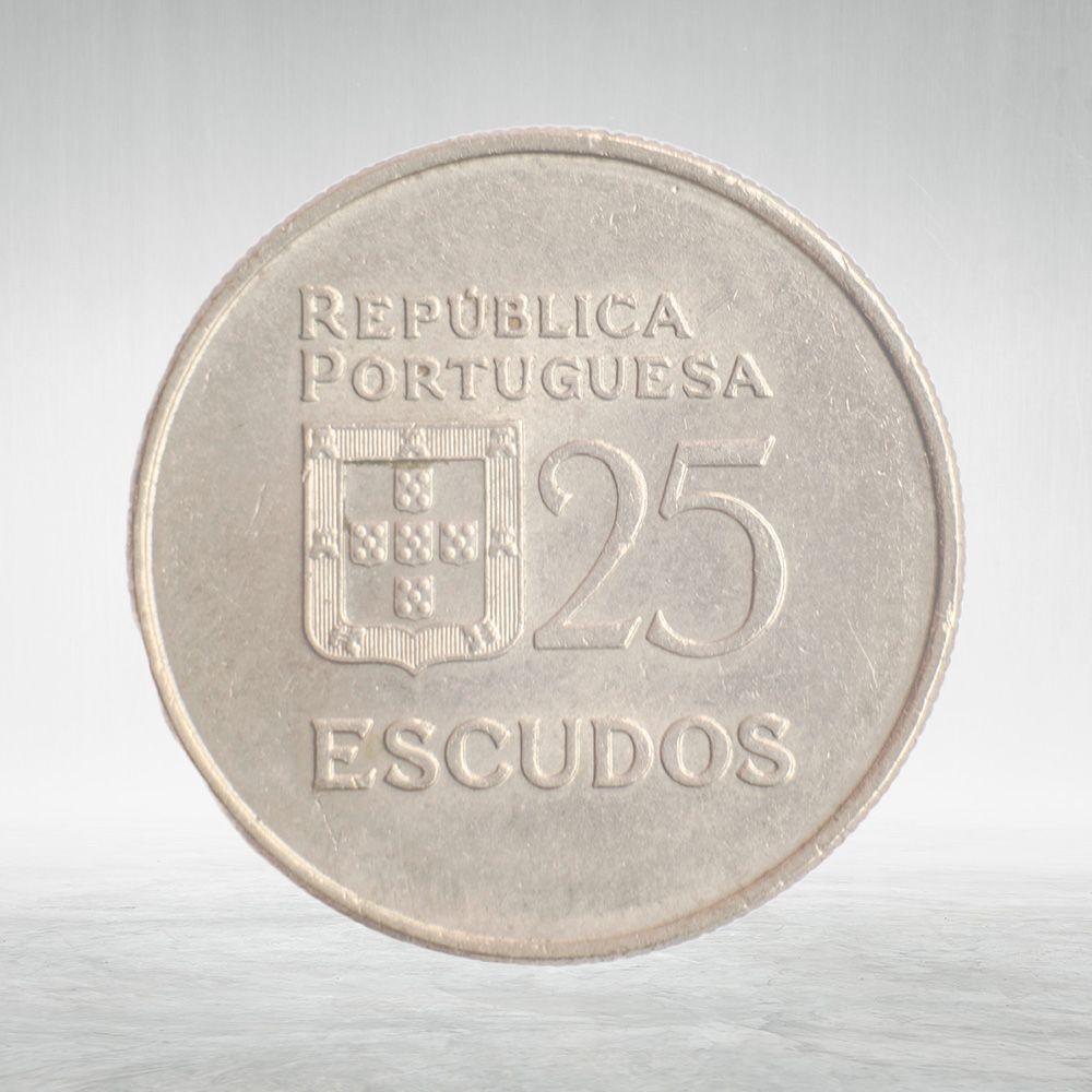 Portugal, 25 Escudos, 1983, VF