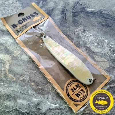 Блесна ITO CRAFT R-CROSS CUSTOM SPOON AWABI 24g WTS