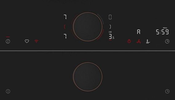 Индукционная стеклокерамич. панель Neff T68PYY4C0 (шайба flex design)