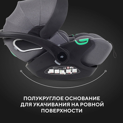 Детская коляска Rant Falcon Neo 3 в 1 с автокреслом Evomax Grey Graphite