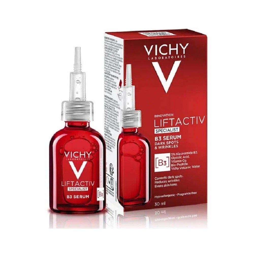 Vichy Liftactiv Specialist Сыворотка комплексного действия с витамином B3 против пигментации и морщин, 30 мл