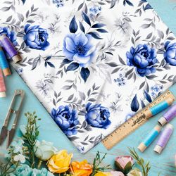 Ткань Барби цветочная симфония