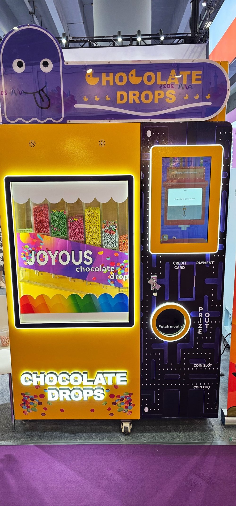 Вендинговый автомат для конфет «Chocolate Drops»