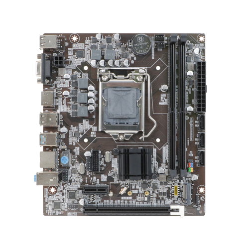 Материнская плата с процессором BaseTech H110M-K, Socket1151, i5-6500, mATX, Retail, Socket1151, Intel UHD Graphics 530, 2xDDR4, PCIe3.0, 1xM.2, GLAN, 6xUSB2, 4xUSB3, VGA, HDMI (BT-KIT-H110M-K-6500)