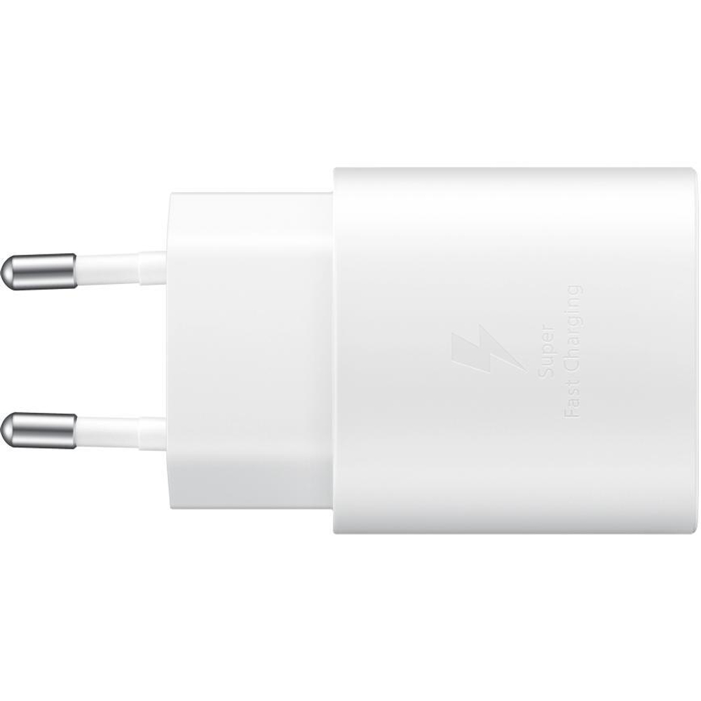Сетевое зарядное устройство Samsung мощностью 25 Вт (USB-C) и кабель USB-C (1 м) (EP-TA800), белый