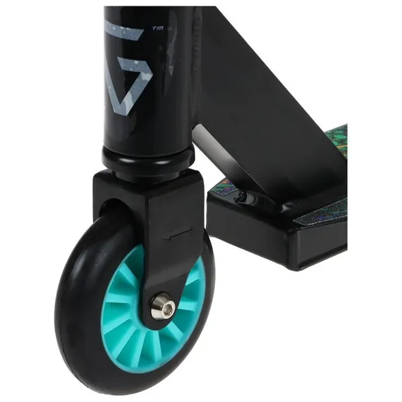 Самокат трюковый GRAFFITI, колеса PU/пластик 100 мм. ABEC 9, жесткость 85А