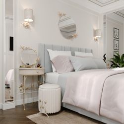 Банкетка Терра Грасс Айвори Мраморное золото