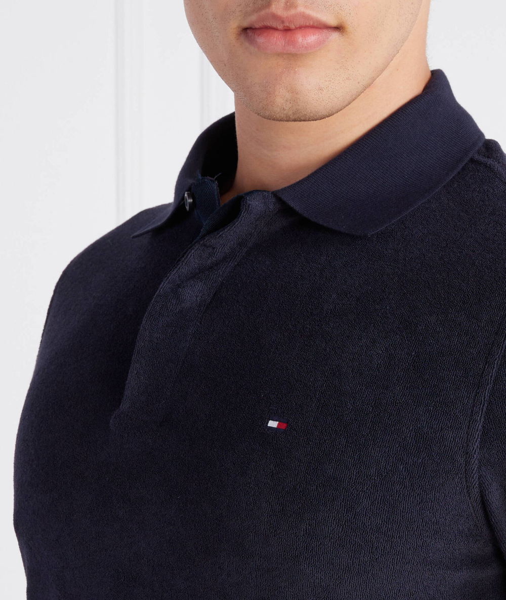 Поло Tommy Hilfiger - черный(MW0MW30770)