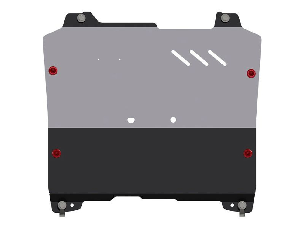 Защита картера и КПП Sheriff для Chevrolet Malibu VIII (V300) 2012-2015 арт.04.1792