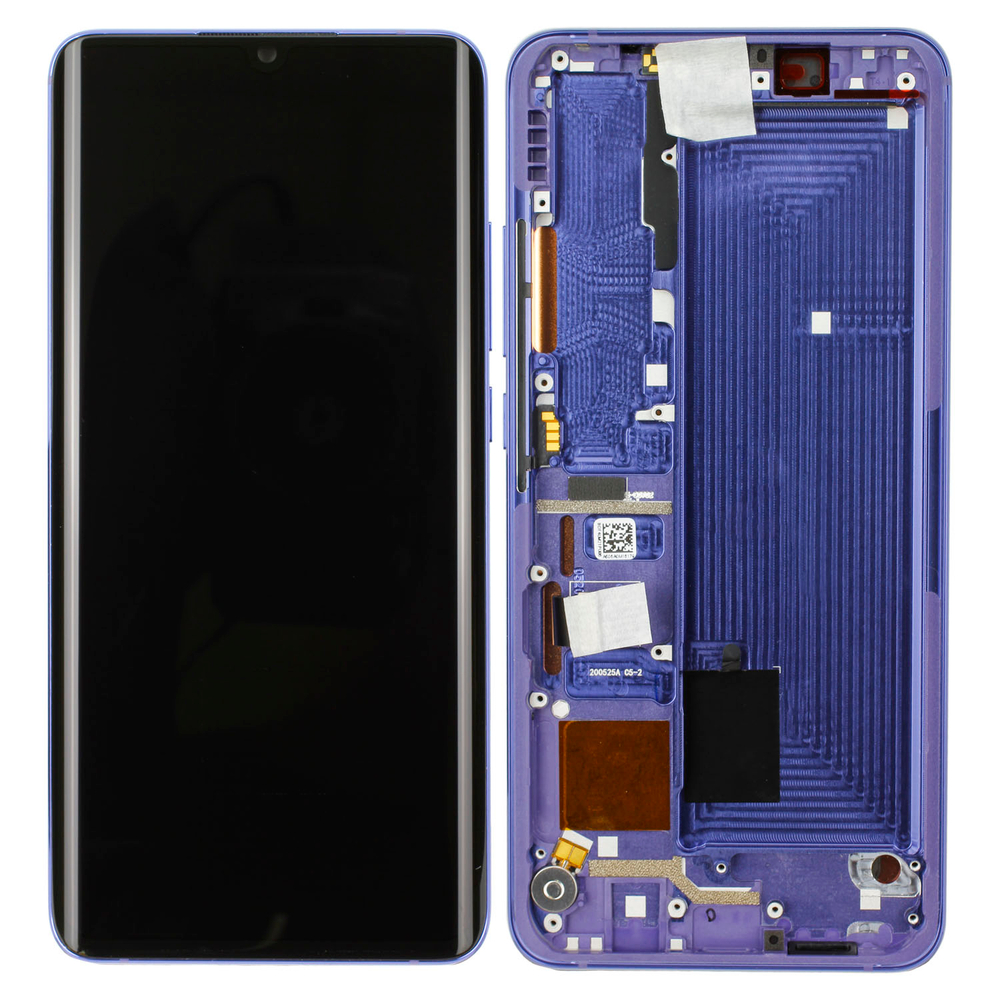 Xiaomi Mi Note 10 (M1910F4G) / Mi Note 10 Pro (M1910F4S) / Mi Note 10 Lite (M2002F4LG) - Дисплейный модуль в сборе (в рамке) (АСЦ)