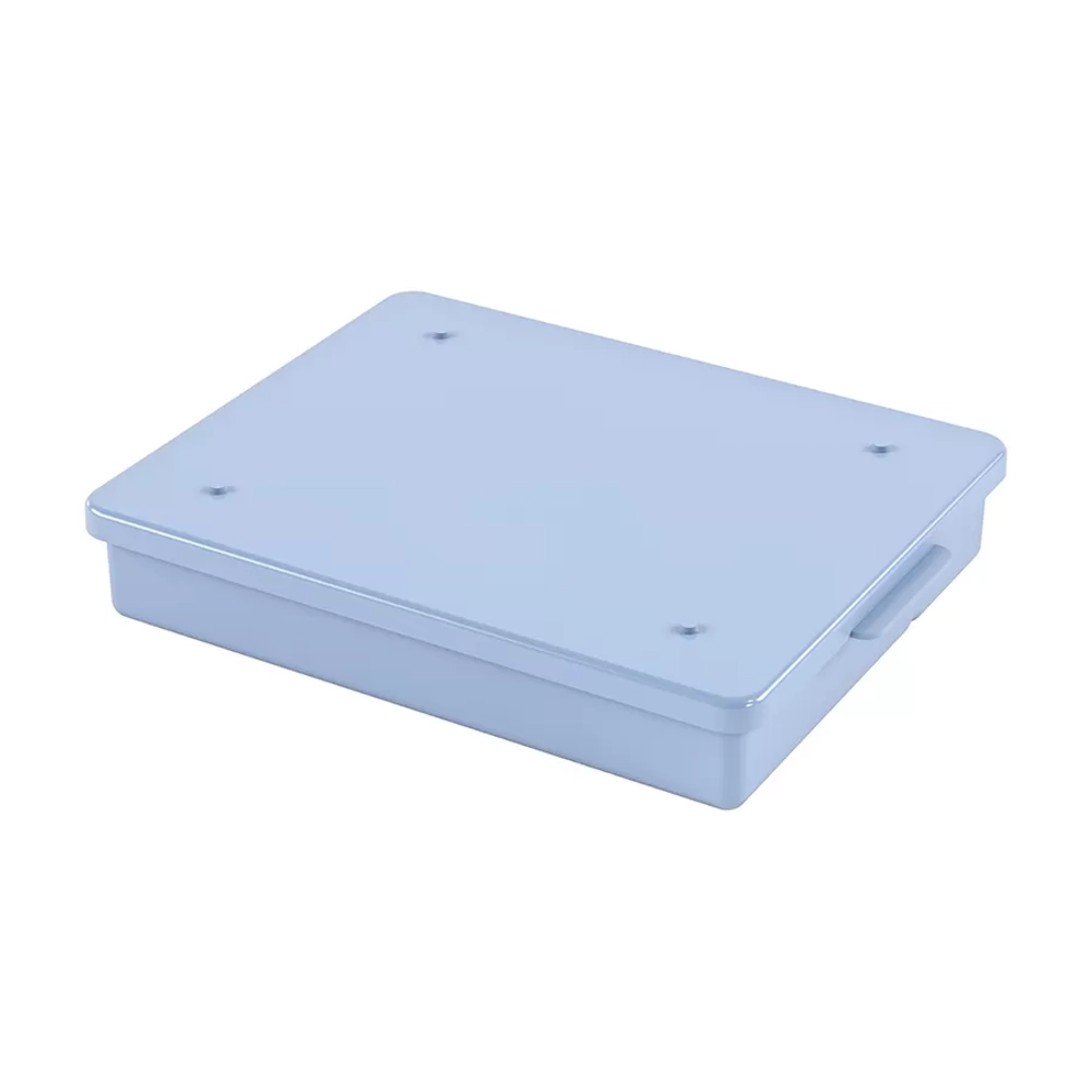 Лоток автоклавируемый Елат 200х154х40 мм прямоугольный с крышкой