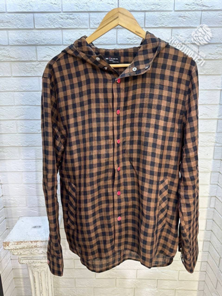 Рубашка с капюшоном Kiton