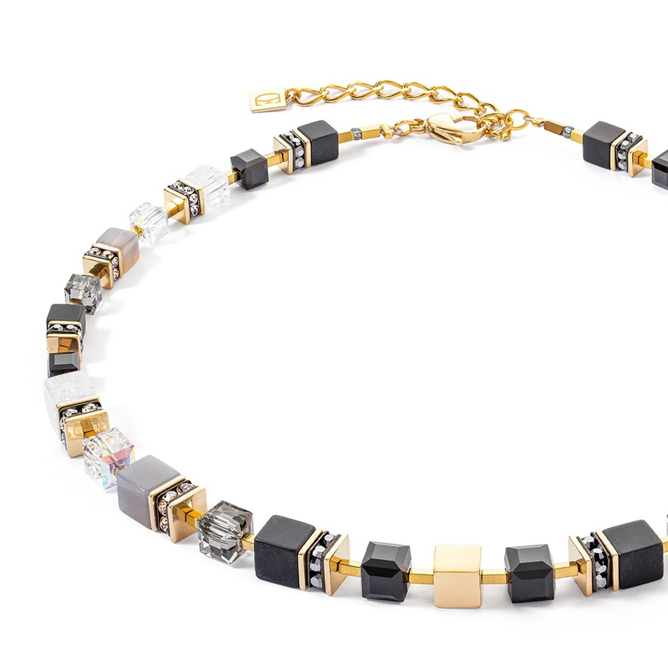Колье Coeur de Lion Black-Gold 3039/10-1316