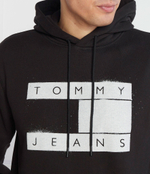 Худи FLAG SPRAY Tommy Jeans - черный(DM0DM17911)