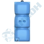 Емкость прямоугольная для дизельного топлива со сливом Анион 1000 л. прямоугольная (1300x650x1715см;синий) - арт.559438