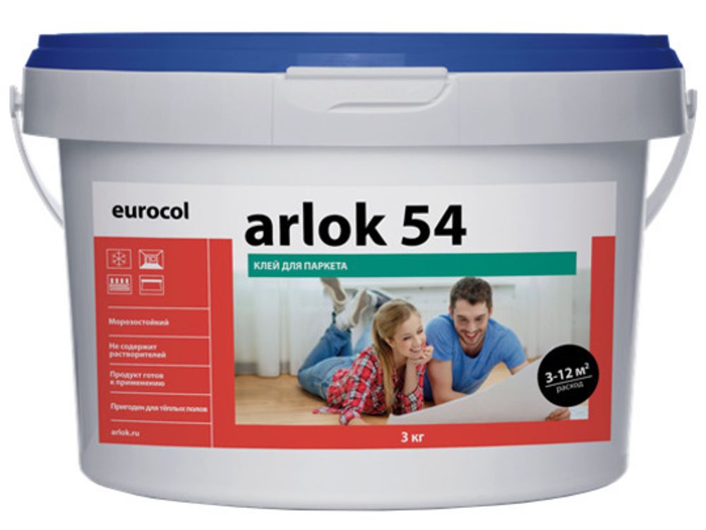 Клей для паркета Eurocol Arlok 54 5 кг