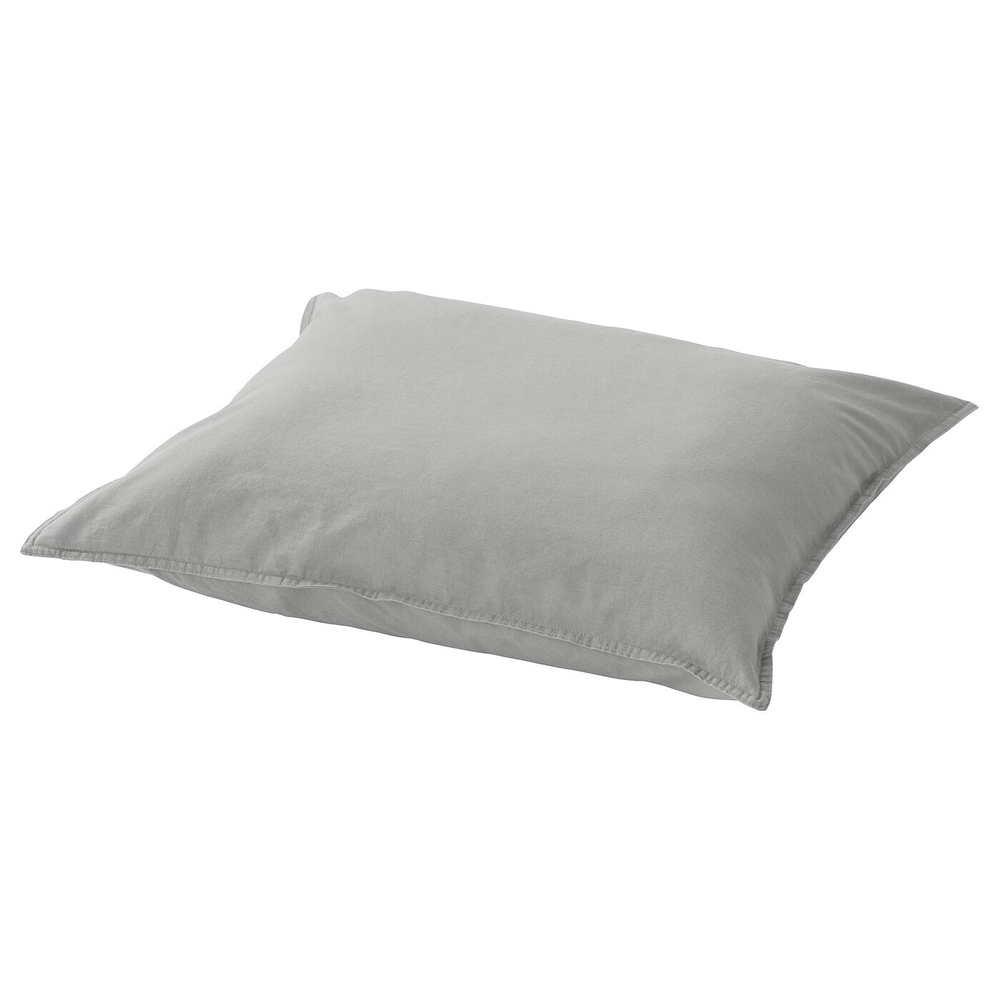 IKEA ÄNGSLILJA  (ИКЕА ÄНГСЛИЛЙА)  -  Наволочка, серая, 50x60 см