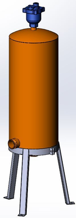 Вихревой газоотделитель топлива Air Separator-01, DN50