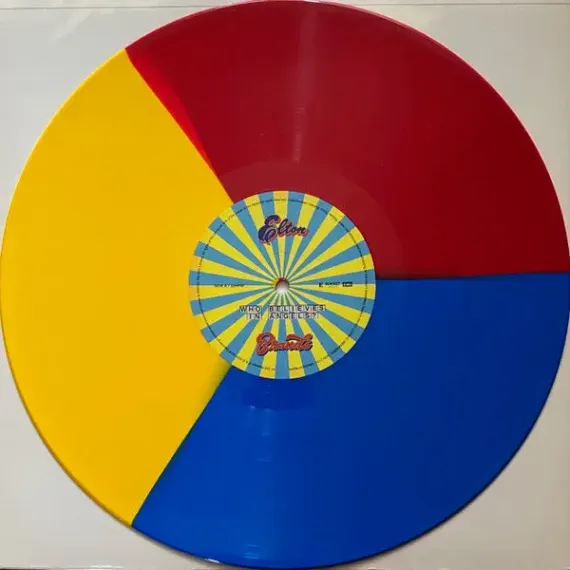 Brandi, Elton – Who Believes In Angels? - Tri-Colour - LP