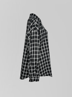 Рубашка Lan Lan 9136 удлиненная в клетку